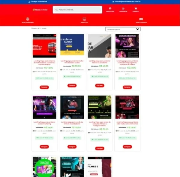 Script Loja Virtual Com 20 Produtos - Imagem 4