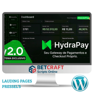 Script Gateway de Pagamento e Checkout HydraPay V2