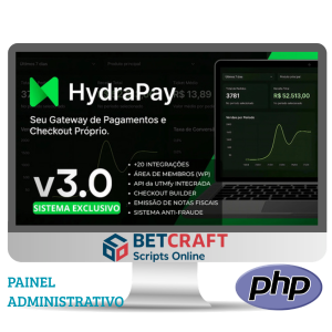Script Gateway de Pagamento e Checkout HydraPay V3